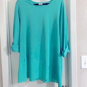 Aqua Colored Blouse
